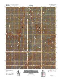 Sand Springs Arizona Historical topographic map, 1:24000 scale, 7.5 X 7.5 Minute, Year 2011