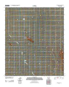 Sand Wells Arizona Historical topographic map, 1:24000 scale, 7.5 X 7.5 Minute, Year 2011