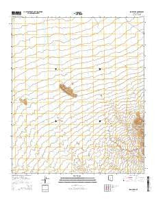 Sand Wells Arizona Current topographic map, 1:24000 scale, 7.5 X 7.5 Minute, Year 2014