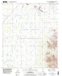 Santa Rosa Mountains NW Arizona Historical topographic map, 1:24000 scale, 7.5 X 7.5 Minute, Year 1996