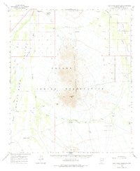 Santa Rosa Mountains Arizona Historical topographic map, 1:62500 scale, 15 X 15 Minute, Year 1963