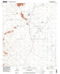 Santa Rosa Arizona Historical topographic map, 1:24000 scale, 7.5 X 7.5 Minute, Year 1996