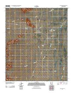 Santa Rosa Arizona Historical topographic map, 1:24000 scale, 7.5 X 7.5 Minute, Year 2011