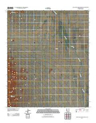 Santa Rosa Mountains NE Arizona Historical topographic map, 1:24000 scale, 7.5 X 7.5 Minute, Year 2011