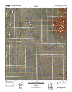 Santa Rosa Mountains SW Arizona Historical topographic map, 1:24000 scale, 7.5 X 7.5 Minute, Year 2011