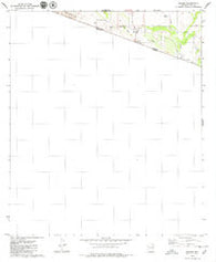 Sasabe Arizona Historical topographic map, 1:24000 scale, 7.5 X 7.5 Minute, Year 1979
