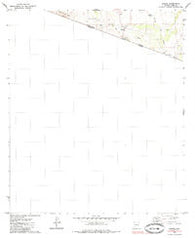 Sasabe Arizona Historical topographic map, 1:24000 scale, 7.5 X 7.5 Minute, Year 1979