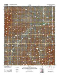 Saucito Mountain Arizona Historical topographic map, 1:24000 scale, 7.5 X 7.5 Minute, Year 2012