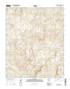 Saunders Draw Arizona Current topographic map, 1:24000 scale, 7.5 X 7.5 Minute, Year 2014