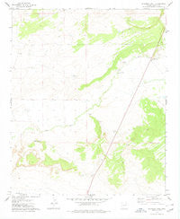 Schnebly Well Arizona Historical topographic map, 1:24000 scale, 7.5 X 7.5 Minute, Year 1978