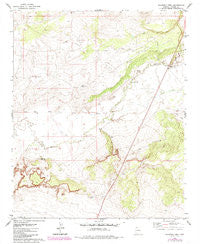 Schnebly Well Arizona Historical topographic map, 1:24000 scale, 7.5 X 7.5 Minute, Year 1978