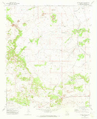 Second Knolls Arizona Historical topographic map, 1:24000 scale, 7.5 X 7.5 Minute, Year 1970