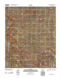 Second Knolls Arizona Historical topographic map, 1:24000 scale, 7.5 X 7.5 Minute, Year 2011