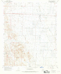 Secret Pass Arizona Historical topographic map, 1:24000 scale, 7.5 X 7.5 Minute, Year 1967
