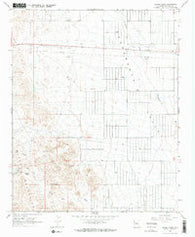 Secret Pass Arizona Historical topographic map, 1:24000 scale, 7.5 X 7.5 Minute, Year 1967
