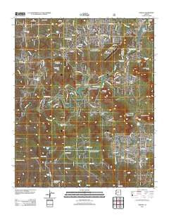 Sedona Arizona Historical topographic map, 1:24000 scale, 7.5 X 7.5 Minute, Year 2011