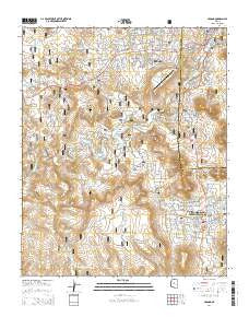 Sedona Arizona Current topographic map, 1:24000 scale, 7.5 X 7.5 Minute, Year 2014