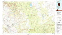 Sedona Arizona Historical topographic map, 1:100000 scale, 30 X 60 Minute, Year 1980