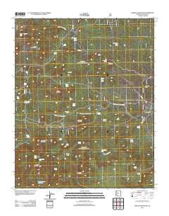 Seepage Mountain Arizona Historical topographic map, 1:24000 scale, 7.5 X 7.5 Minute, Year 2012