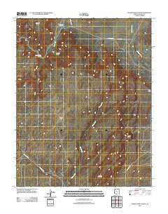 Segihatsosi Canyon Arizona Historical topographic map, 1:24000 scale, 7.5 X 7.5 Minute, Year 2011