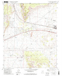 Seligman West Arizona Historical topographic map, 1:24000 scale, 7.5 X 7.5 Minute, Year 1981