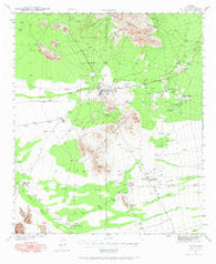Sells Arizona Historical topographic map, 1:62500 scale, 15 X 15 Minute, Year 1941