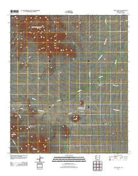 Sells East Arizona Historical topographic map, 1:24000 scale, 7.5 X 7.5 Minute, Year 2011