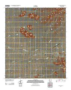 Sells West Arizona Historical topographic map, 1:24000 scale, 7.5 X 7.5 Minute, Year 2011