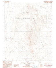 Senator Mountain NW Arizona Historical topographic map, 1:24000 scale, 7.5 X 7.5 Minute, Year 1989