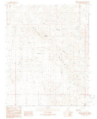 Senator Mountain Arizona Historical topographic map, 1:24000 scale, 7.5 X 7.5 Minute, Year 1989