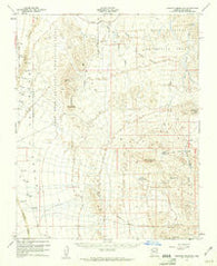 Senator Mountain Arizona Historical topographic map, 1:62500 scale, 15 X 15 Minute, Year 1960