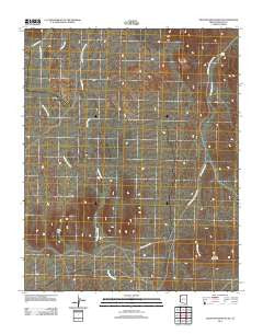 Senator Mountain NE Arizona Historical topographic map, 1:24000 scale, 7.5 X 7.5 Minute, Year 2011