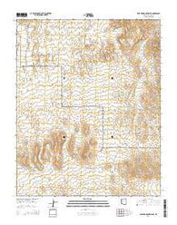 Senator Mountain NE Arizona Current topographic map, 1:24000 scale, 7.5 X 7.5 Minute, Year 2014