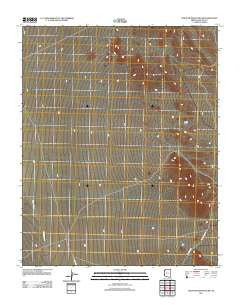 Senator Mountain SW Arizona Historical topographic map, 1:24000 scale, 7.5 X 7.5 Minute, Year 2011