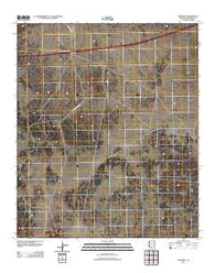 Sentinel Arizona Historical topographic map, 1:24000 scale, 7.5 X 7.5 Minute, Year 2011
