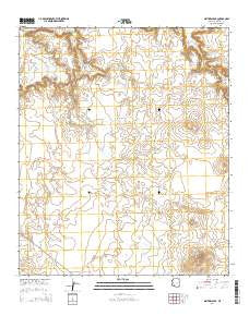 Sentinel Peak Arizona Current topographic map, 1:24000 scale, 7.5 X 7.5 Minute, Year 2014