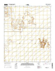 Sentinel SE Arizona Current topographic map, 1:24000 scale, 7.5 X 7.5 Minute, Year 2014