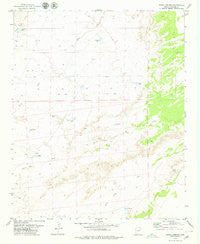 Seven Springs Arizona Historical topographic map, 1:24000 scale, 7.5 X 7.5 Minute, Year 1979