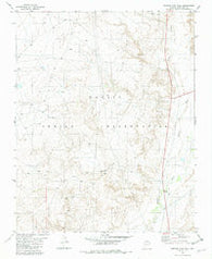 Shadow Mtn. Well Arizona Historical topographic map, 1:24000 scale, 7.5 X 7.5 Minute, Year 1982