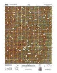 Sheep Basin Mountain Arizona Historical topographic map, 1:24000 scale, 7.5 X 7.5 Minute, Year 2011