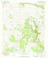 Sheepskin Wash Arizona Historical topographic map, 1:24000 scale, 7.5 X 7.5 Minute, Year 1971