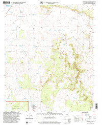 Sheepskin Wash Arizona Historical topographic map, 1:24000 scale, 7.5 X 7.5 Minute, Year 1998