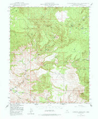 Sheridan Mountain Arizona Historical topographic map, 1:62500 scale, 15 X 15 Minute, Year 1947