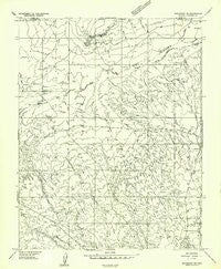 Shinarump NE Arizona Historical topographic map, 1:24000 scale, 7.5 X 7.5 Minute, Year 1957
