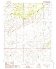 Shinarump Point Arizona Historical topographic map, 1:24000 scale, 7.5 X 7.5 Minute, Year 1988