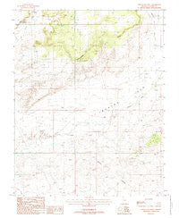 Shinarump Point Arizona Historical topographic map, 1:24000 scale, 7.5 X 7.5 Minute, Year 1988