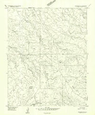 Shinarump SW Arizona Historical topographic map, 1:24000 scale, 7.5 X 7.5 Minute, Year 1957