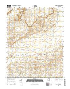 Shinarump Point Arizona Current topographic map, 1:24000 scale, 7.5 X 7.5 Minute, Year 2014