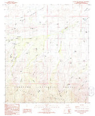 Shingle Mill Mountain Arizona Historical topographic map, 1:24000 scale, 7.5 X 7.5 Minute, Year 1985