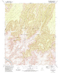 Shiva Temple Arizona Historical topographic map, 1:24000 scale, 7.5 X 7.5 Minute, Year 1988